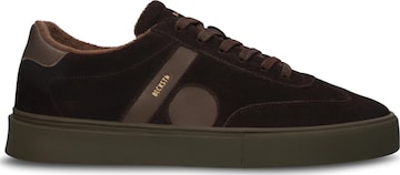 BLACKSTONE Låg sneaker 'QUARTZ AUDEN' i brun: framsida
