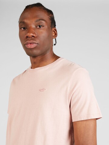 HOLLISTER Тениска в розово