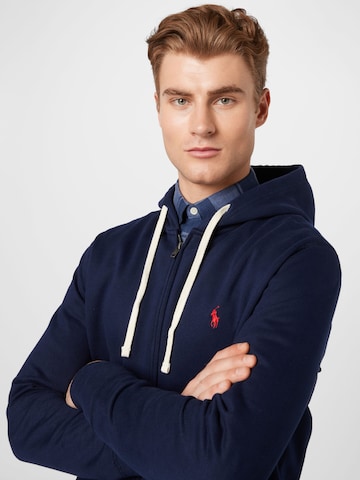 Polo Ralph Lauren Zip-Up Hoodie in Blue