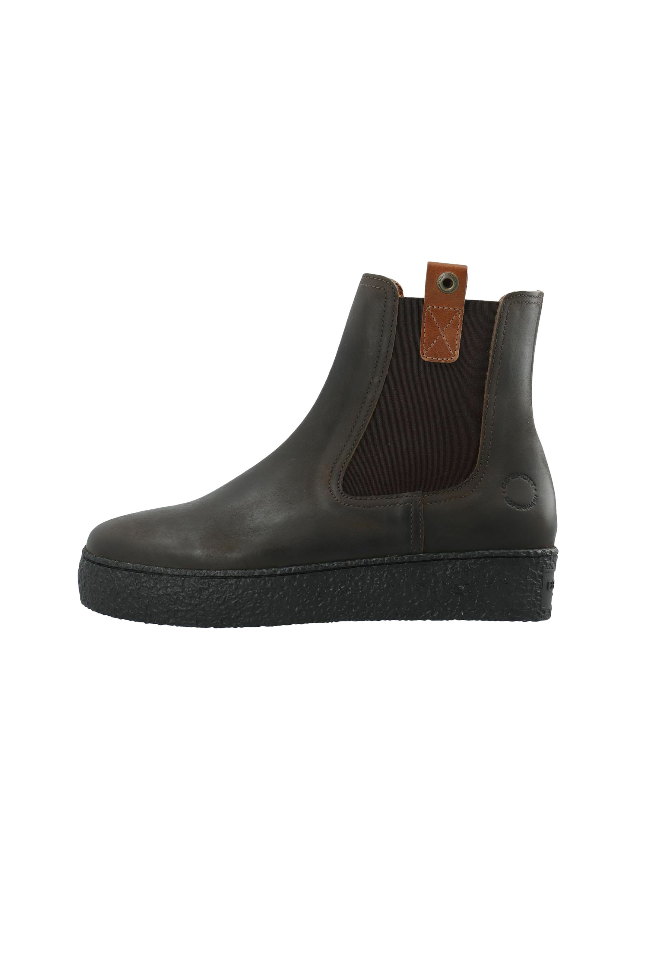 Ca'Shott Chelsea Boots 'CASCAMILLA' in Brown: front