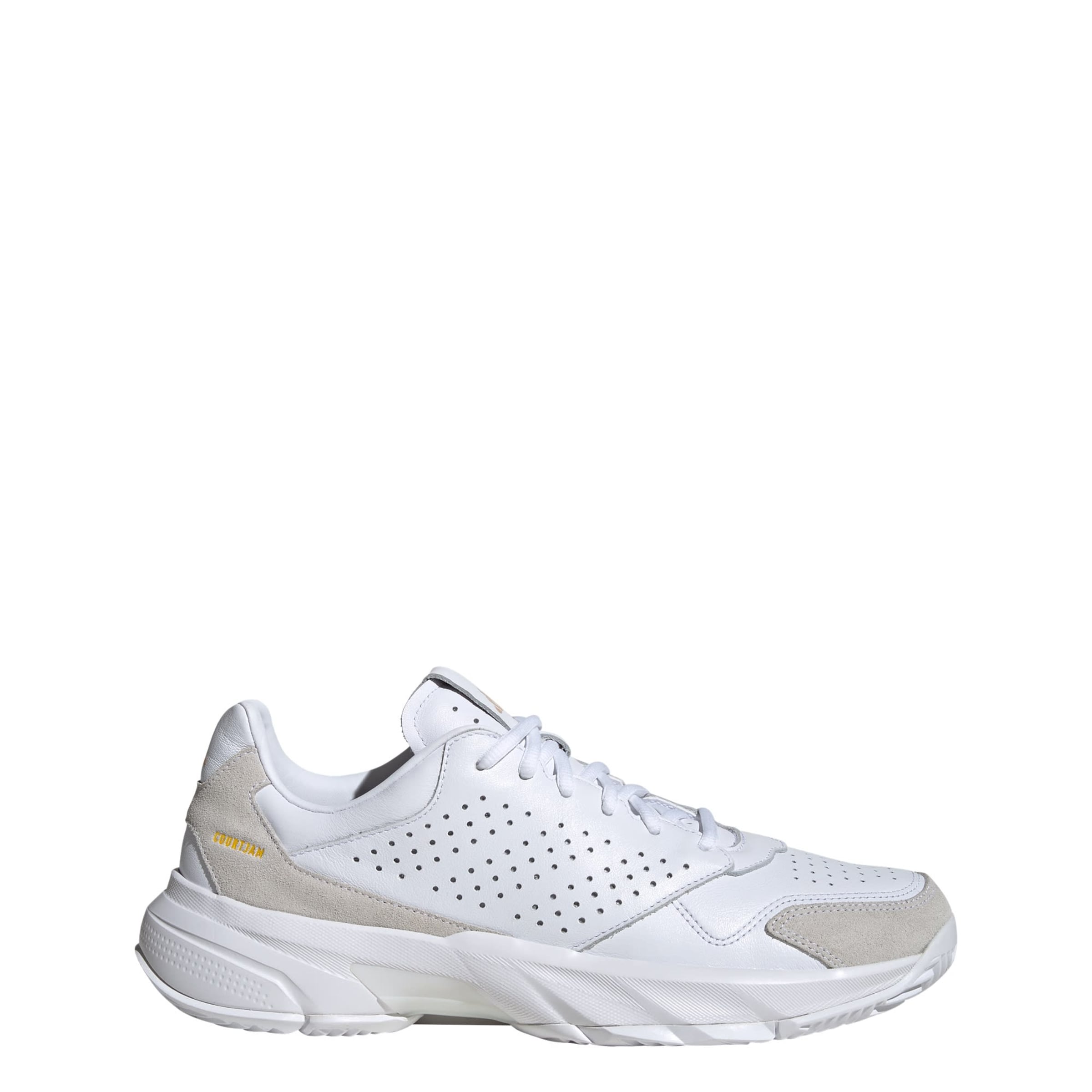 Chaussure de sport 'Courtjam Control 3 Premium' ADIDAS PERFORMANCE en blanc