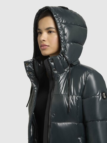 Cappotto invernale di khujo in verde