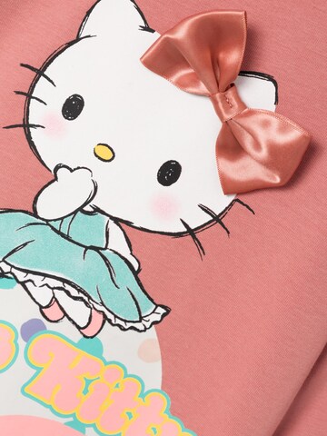 NAME IT Футболка 'Hello Kitty' в Ярко-розовый