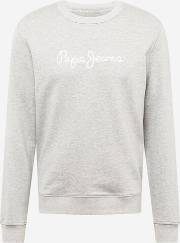 Pepe Jeans Sweatshirt 'Joe' in Grey: front