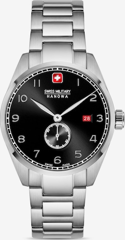 SWISS MILITARY HANOWA Uhr in Silber: predná strana