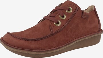 CLARKS Lace-Up Shoes 'Funny Dream' in Brown