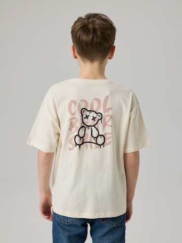 T-Shirt 'NKMKEMUEL' NAME IT en blanc : devant