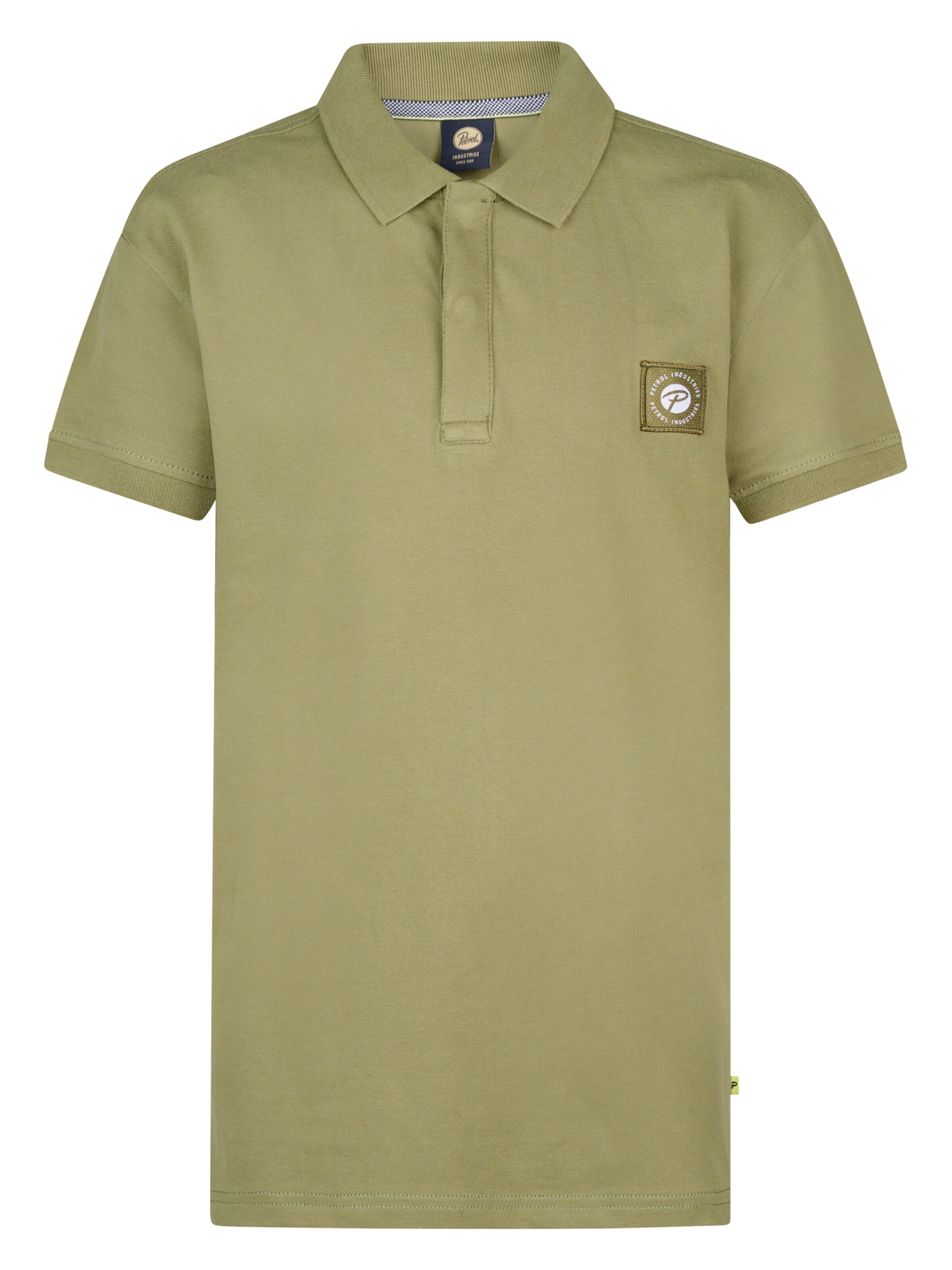 Petrol Industries Paita 'Flaming' värissä vihreä: etupuoli