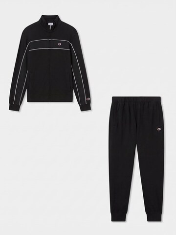 Champion Sweatvest 'FULL ZIP' in Zwart