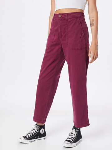 GAP Loose fit Trousers in Red: front