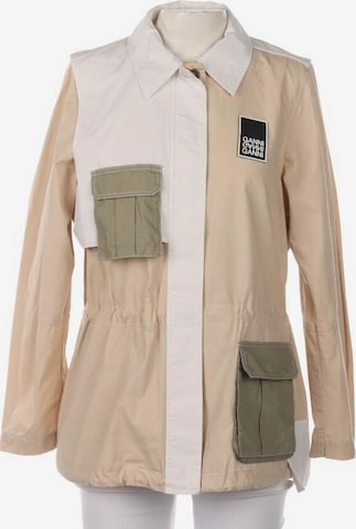 GANNI Jacket & Coat in S in White: front