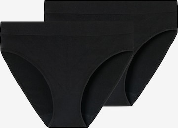 Slip 'Casual Seamless' SCHIESSER en noir : devant