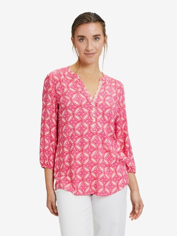 Cartoon Blouse in Roze: voorkant