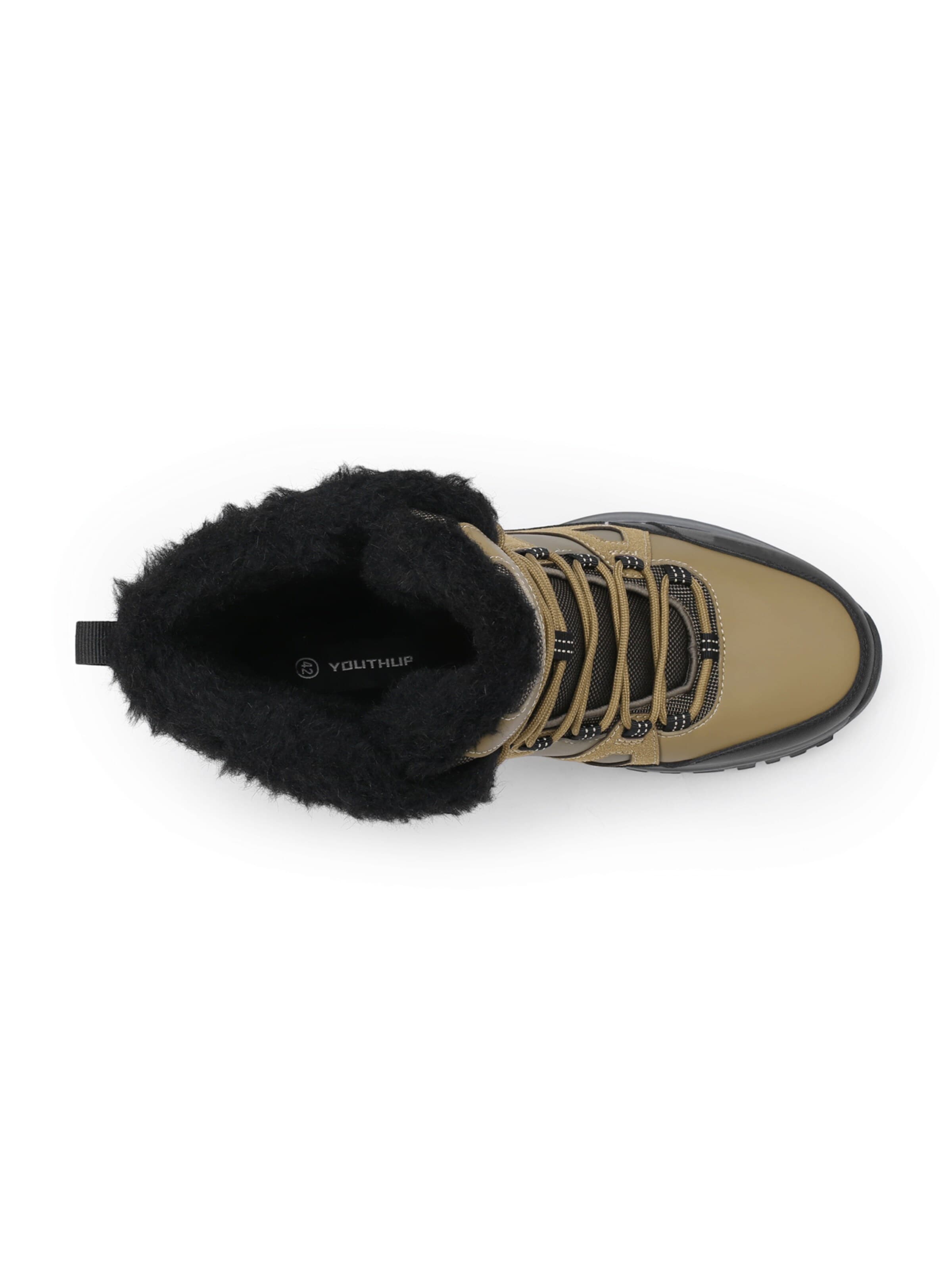 YOUTHUP Snow Boots in Brown