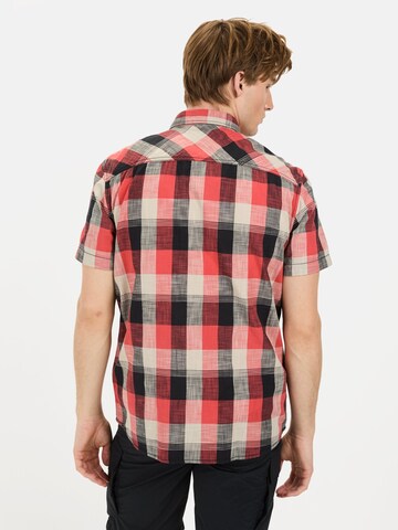 CAMEL ACTIVE Regular fit Button Up Shirt in Red
