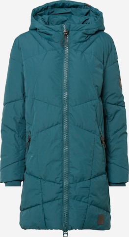 Alife and Kickin Winter Coat 'Kasia' in Blue: front