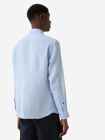 BOGNER Regular fit Button Up Shirt 'Timi' in Blue