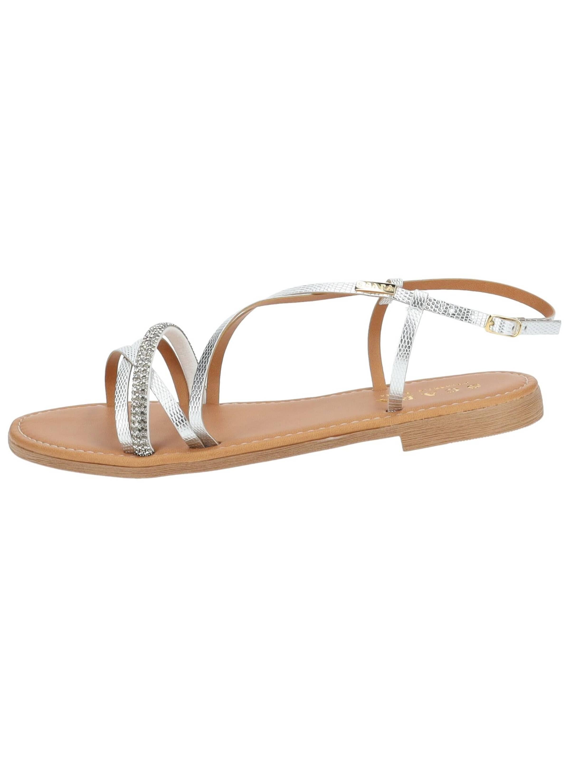 SCAPA Strap sandal in Silver
