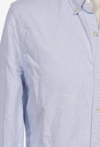 HOLLISTER Button Up Shirt in M in Blue