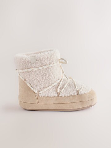 Next Huisschoenen in Beige