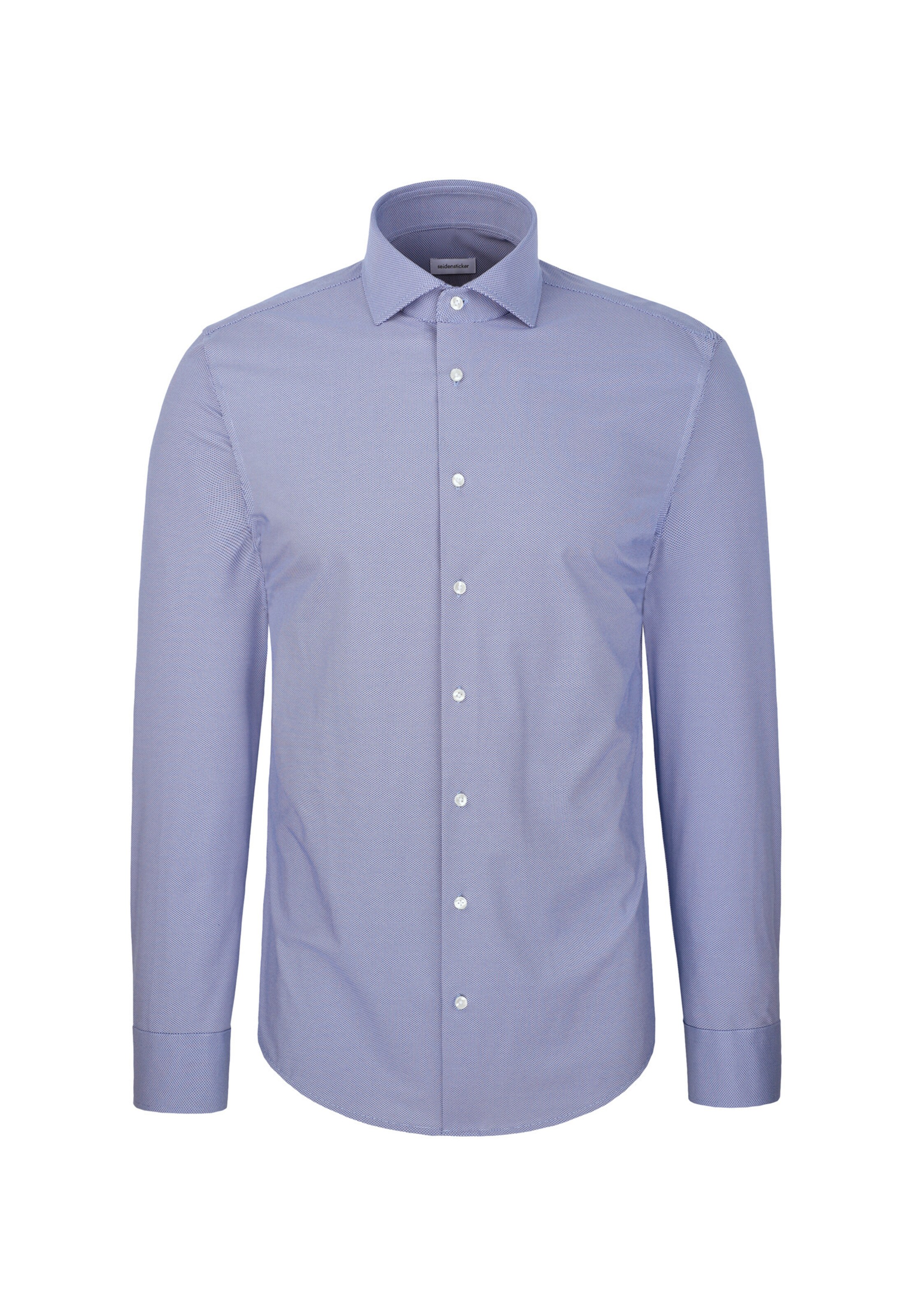 SEIDENSTICKER Regular Fit Hemd in Blau: Vorderseite