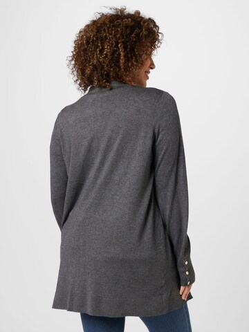 Dorothy Perkins Curve Knit Cardigan in Grey