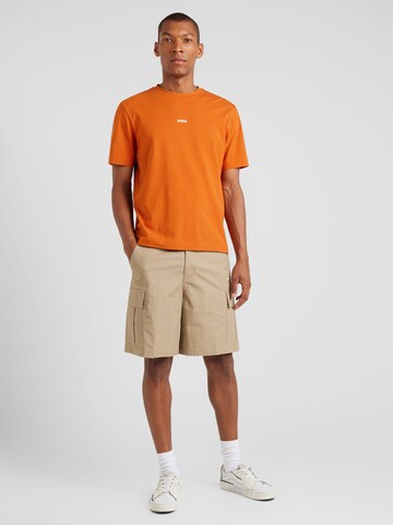 BOSS T-Shirt 'TChup' in Orange