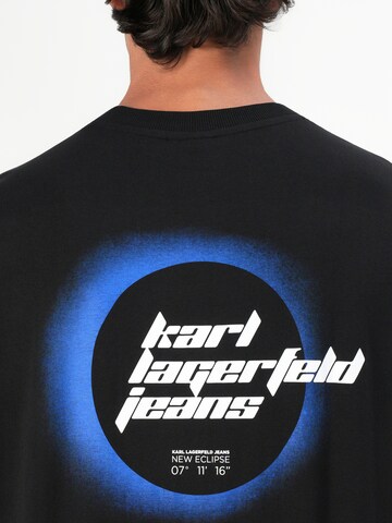 T-Shirt 'ESSENTIAL' KARL LAGERFELD JEANS en noir