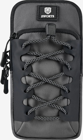 SWORTS Sporttasche 'Run Arm Bag' in Grau: Vorderseite