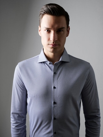 DESOTO Slim fit Overhemd in Blauw: voorkant