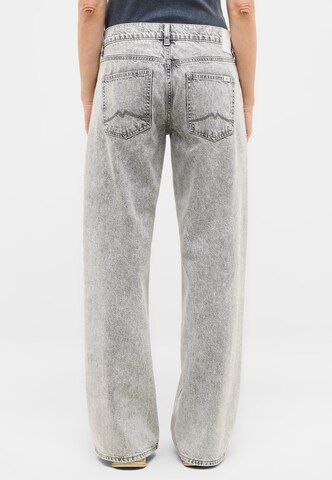 MUSTANG Wide Leg Jeans in Grau