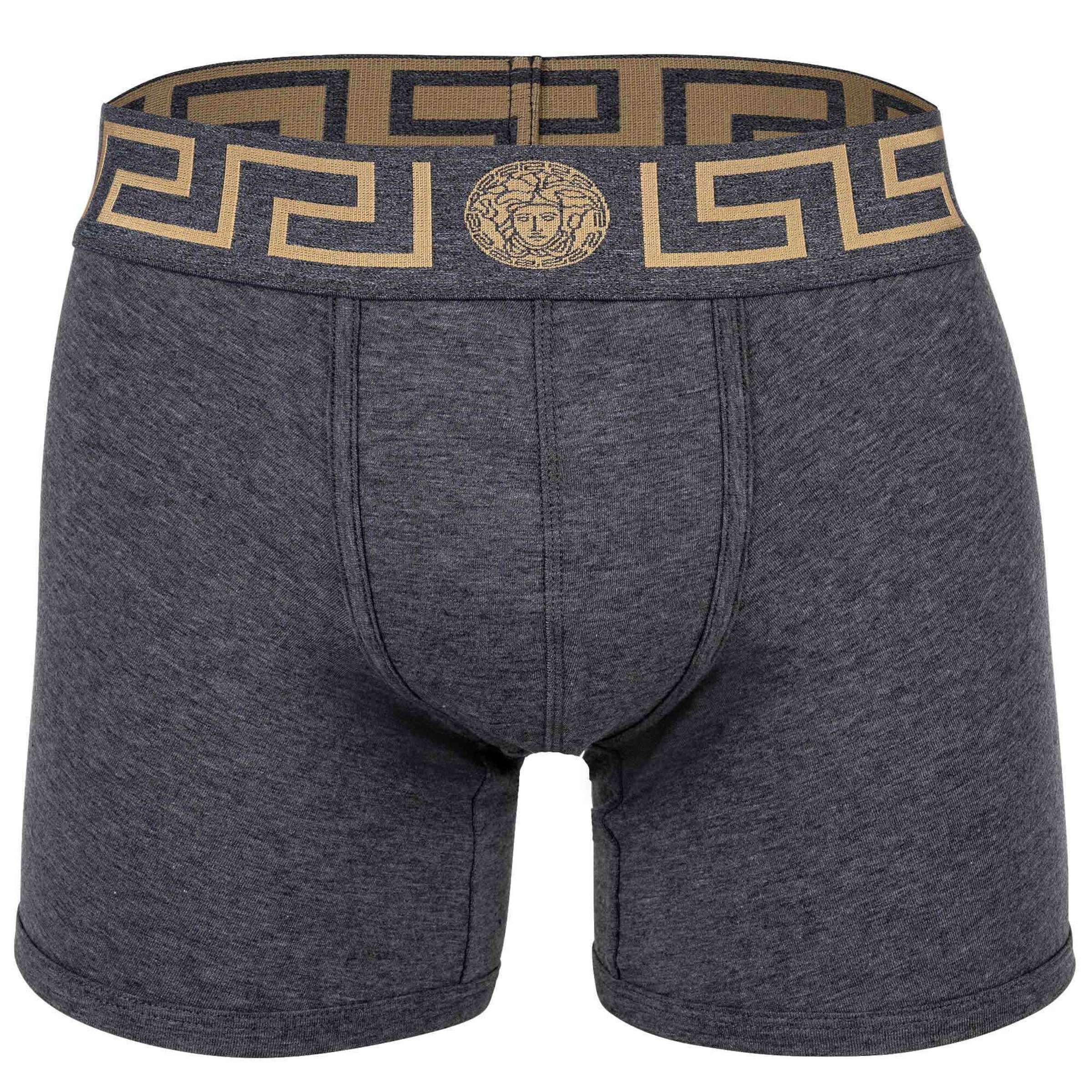 Boxer di VERSACE in grigio: frontale