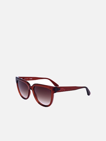 Occhiali da sole 'Longchamp LO755S Trasparent rust 52/18/140 Women Sunglasses' di Longchamp in arancione
