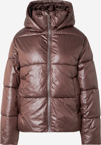 JDY Jacke 'JDYHARPER' in Braun: Vorderseite