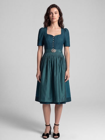 SPIETH & WENSKY Dirndl 'Kersti' in Green: front