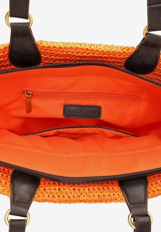 Emily & Noah Shopper i orange