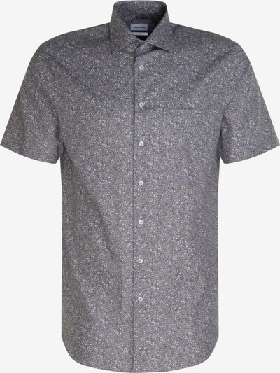 SEIDENSTICKER Overhemd 'SMART ESSENTIALS' in de kleur Karamel / Grijs / Zwart / Wit, Productweergave