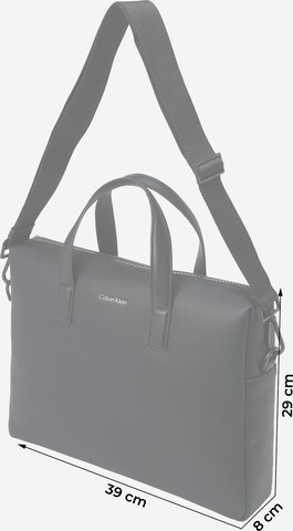 Sac d’ordinateur portable Calvin Klein en noir