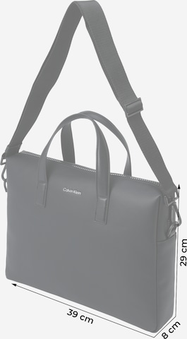 Sac d’ordinateur portable Calvin Klein en noir