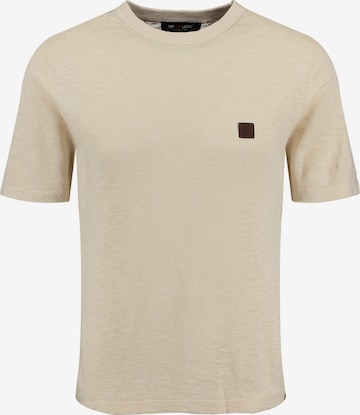 T-Shirt 'BOARD' Key Largo en beige : devant
