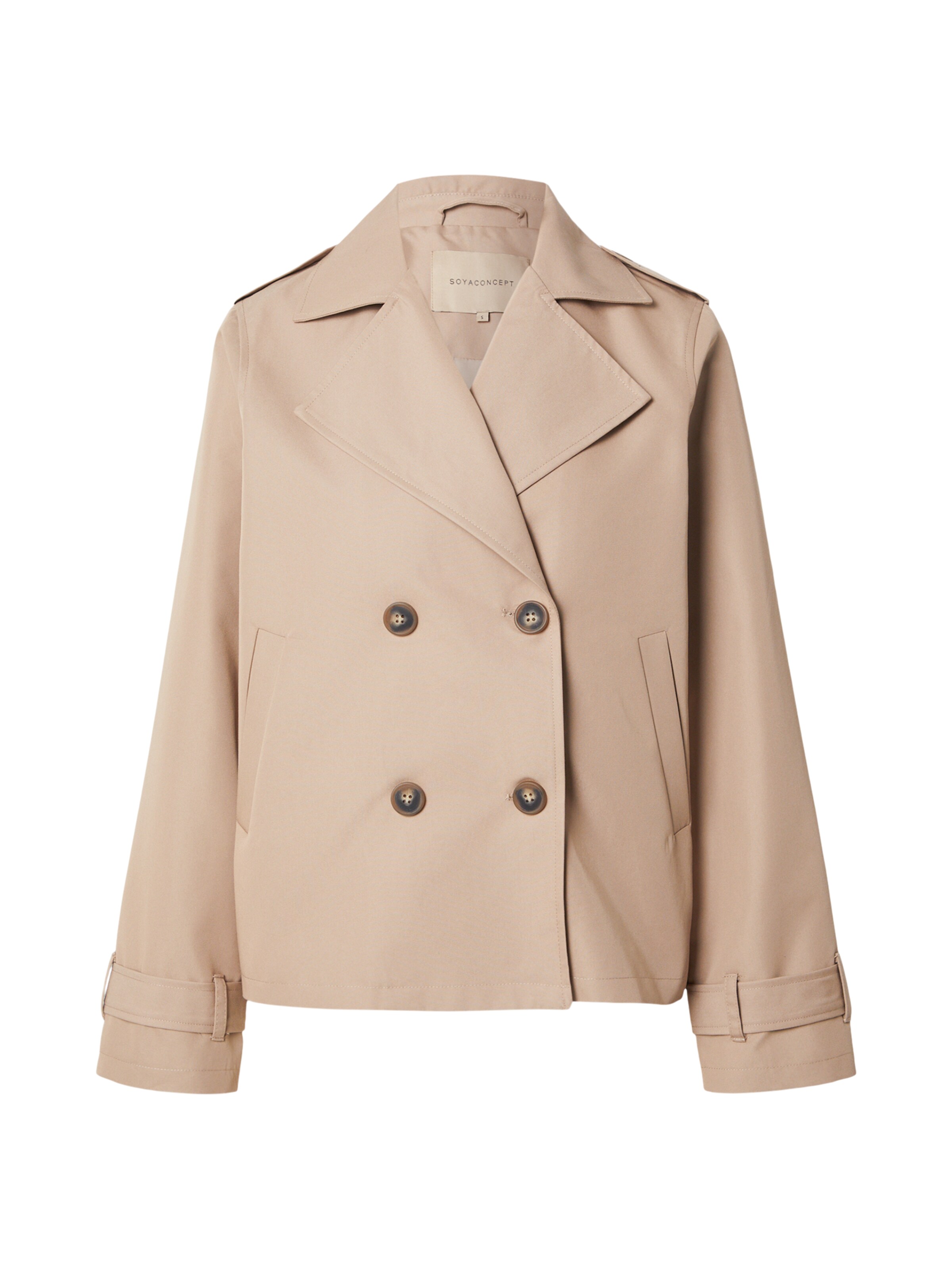 Soyaconcept Jacke 'AMANDA 1' in Beige: Vorderseite