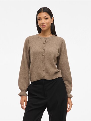 VILA Cardigan 'VIAMARA' i brun: forside
