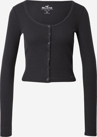 HOLLISTER Knit Cardigan in Black, Item view