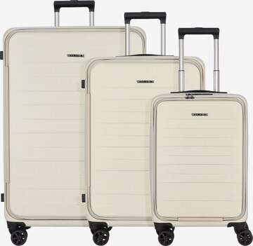 Set di valigie di Worldpack in beige: frontale