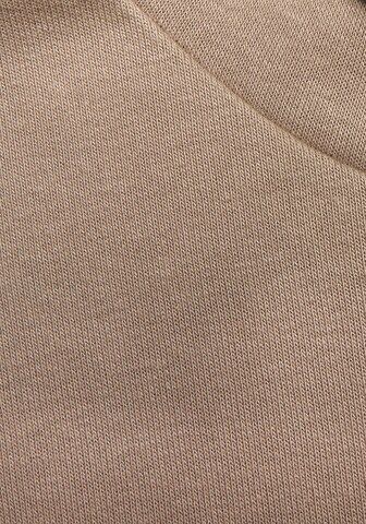 Sweat-shirt LASCANA en beige