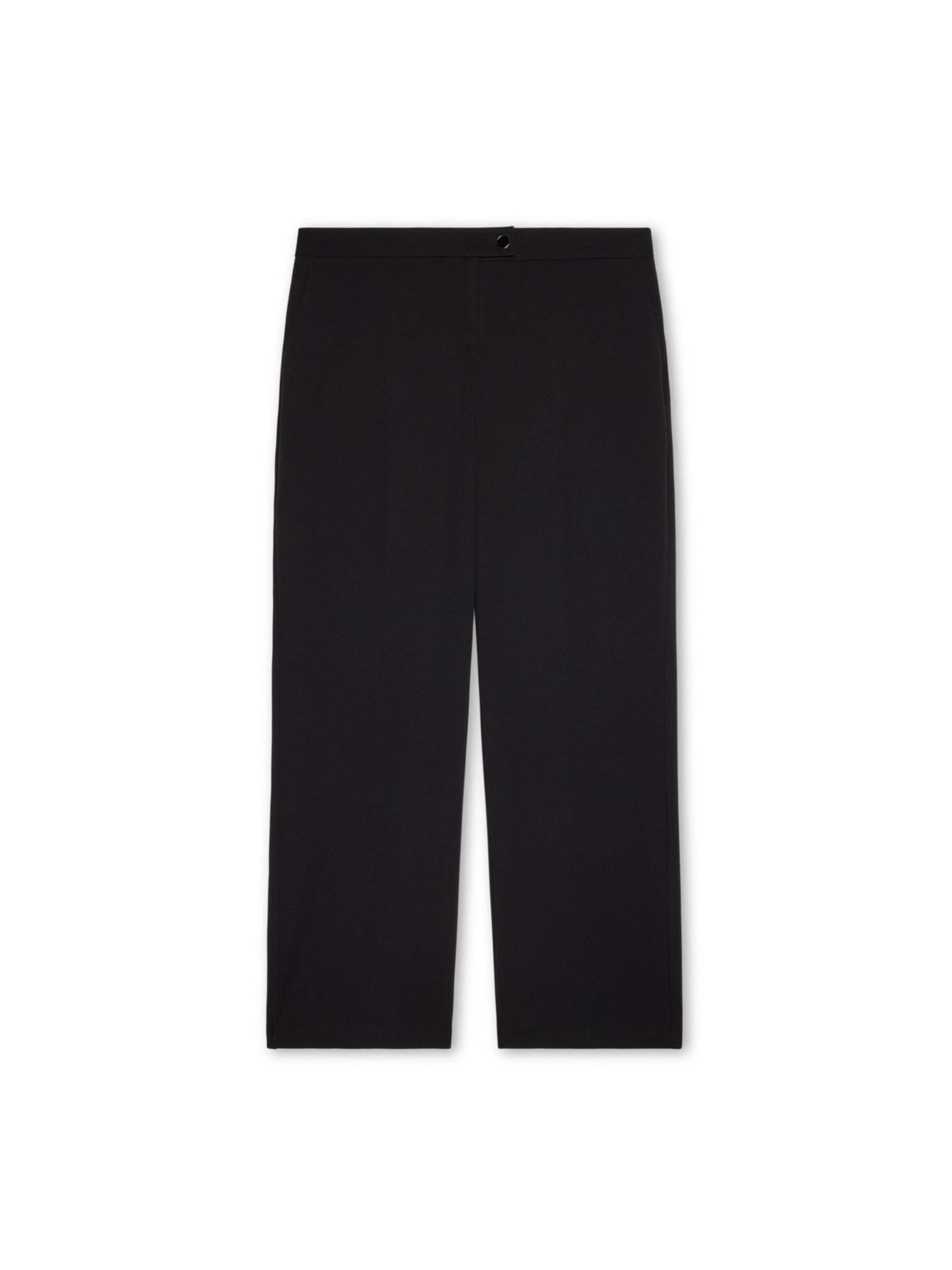 Fiorella Rubino Regular Broek in Zwart: voorkant