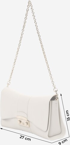 FURLA - Mala de ombro 'METROPOLIS' em branco