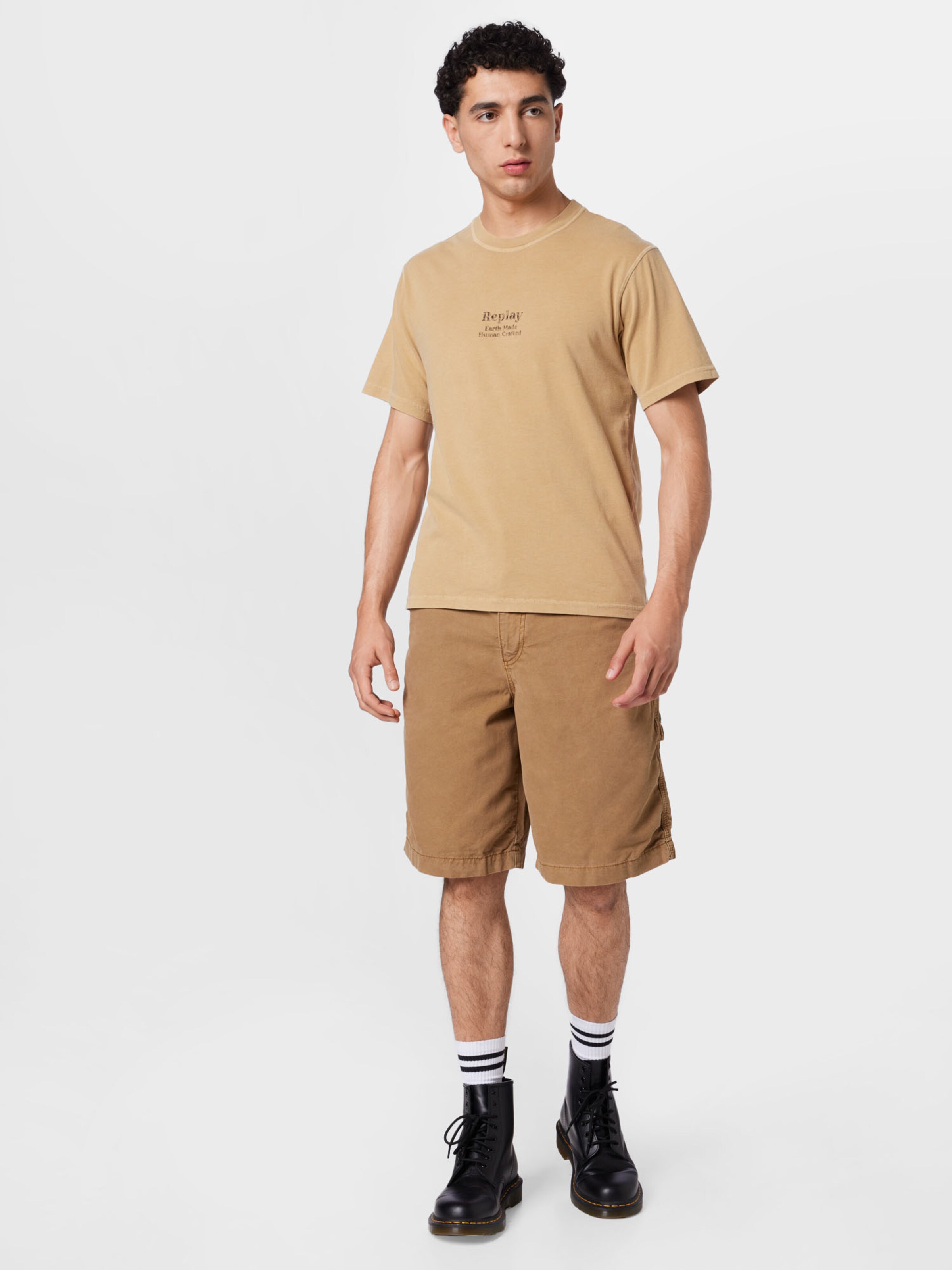 Männer Hosen BDG Urban Outfitters Shorts 'CARPENTER' in Sand - HO53126 Männer Hosen BDG Urban Outfitters Shorts 'CARPENTER' in Sand - HO53126