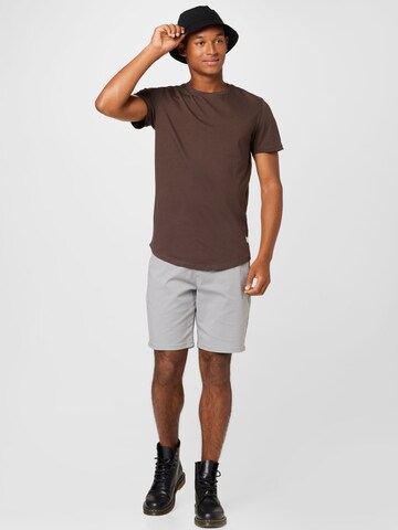 JACK & JONES Regular fit Majica | rjava barva