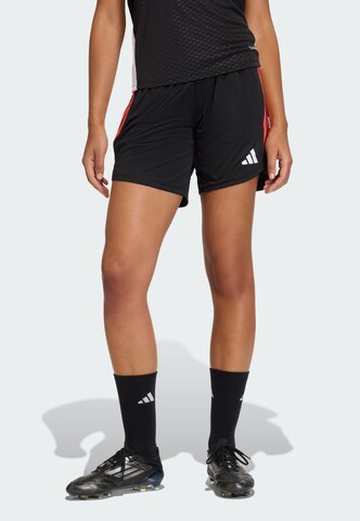 ADIDAS PERFORMANCE Regular Sports trousers 'Tiro 26 Competition' in Black: front
